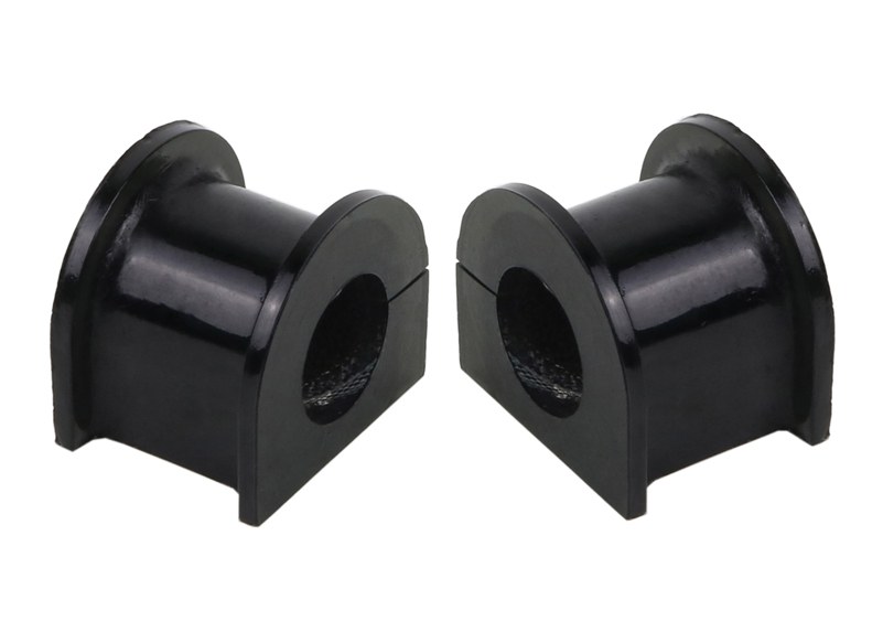 Whiteline Stabilizer Bar Mount Bushing, Black, Synthetic Elastomer, Non-Greaseable, Set of 2 – W22598G