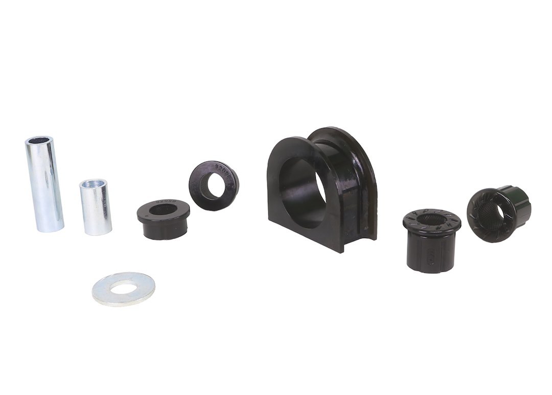 Whiteline Rack and Pinion Mount Bushing, Black, Pack of 5, With Two Tubes/ Washers/ Grease – W22772