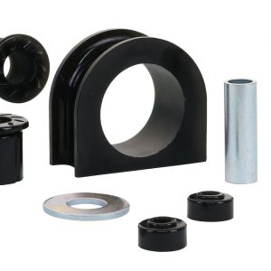 Whiteline Rack and Pinion Mount Bushing, Black, Pack of 5, With Two Tubes/ Washers/ Grease – W22772
