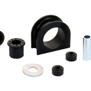 Whiteline Rack and Pinion Mount Bushing, Black, Pack of 5, With Two Tubes/ Washers/ Grease – W22772