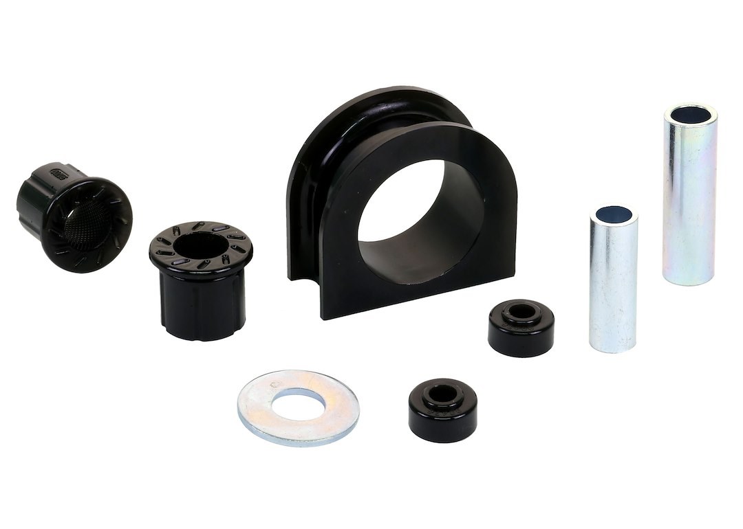 Whiteline Rack and Pinion Mount Bushing, Black, Pack of 5, With Two Tubes/ Washers/ Grease – W22772