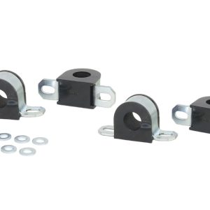 Whiteline Stabilizer Bar Mount Bushing, Set of 4, With Four Saddles/ Eight Washers/ Grease – W23809