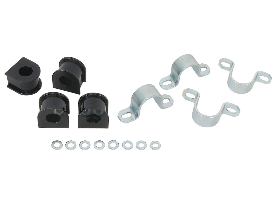 Whiteline Stabilizer Bar Mount Bushing, Set of 4, With Four Saddles/ Eight Washers/ Grease – W23809