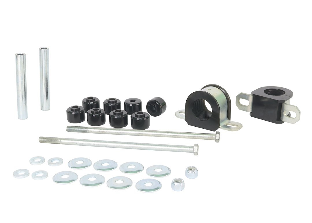 Whiteline Stabilizer Bar Mount Bushing, Pack of 10, With Two Tubes/ Two Saddles/ Two Bolts/ Twelve Washers/ Two Nuts/ Grease – W23811