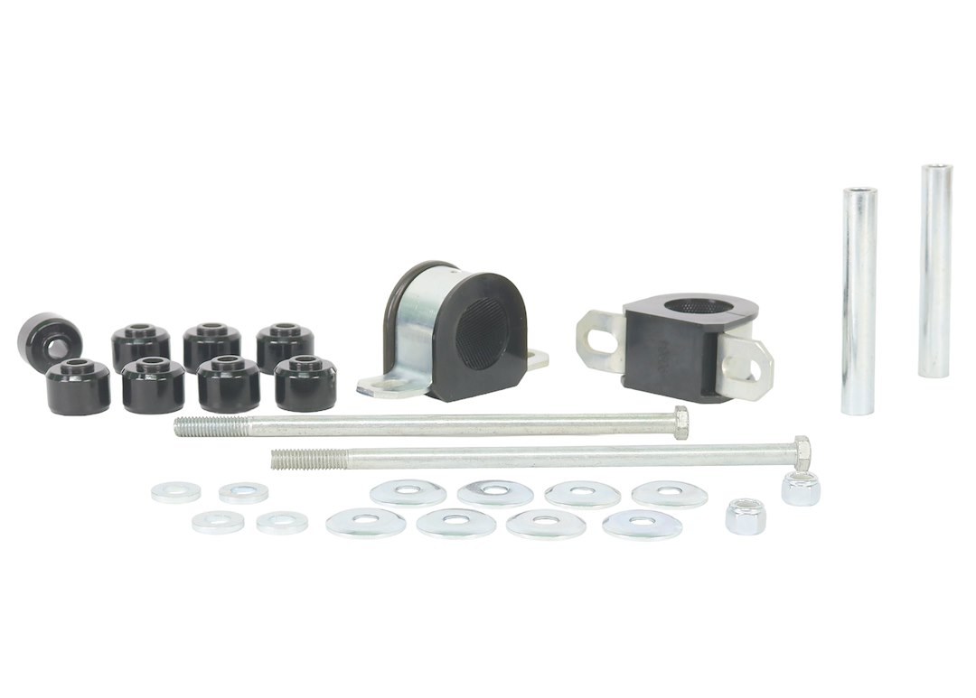 Whiteline Stabilizer Bar Mount Bushing, Pack of 10, With Two Tubes/ Two Saddles/ Two Bolts/ Twelve Washers/ Two Nuts/ Grease – W23811
