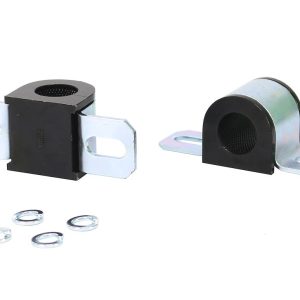 Whiteline Stabilizer Bar Mount Bushing, Set of 2, With Two Saddles/ Four Washers/ Grease – W23815