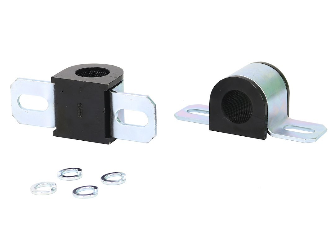 Whiteline Stabilizer Bar Mount Bushing, Set of 2, With Two Saddles/ Four Washers/ Grease – W23815