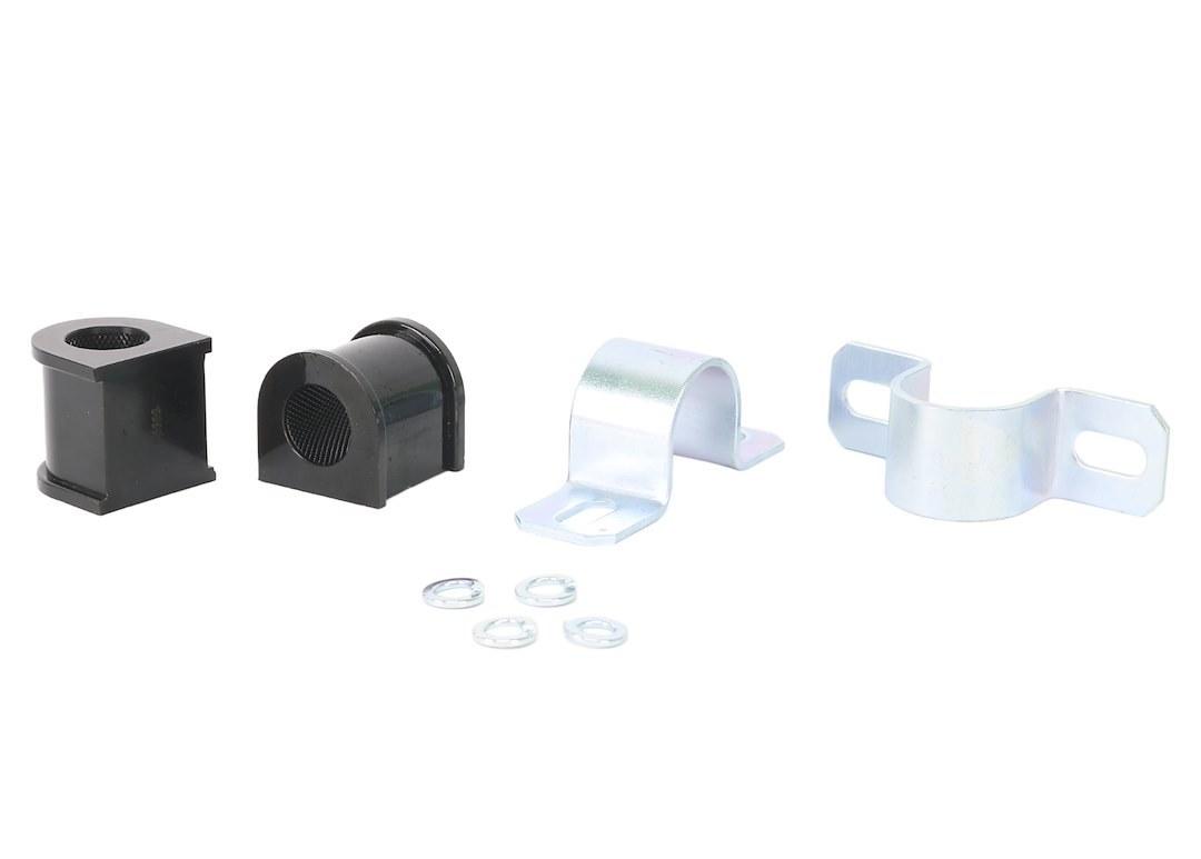 Whiteline Stabilizer Bar Mount Bushing, Set of 2, With Two Saddles/ Four Washers/ Grease – W23815