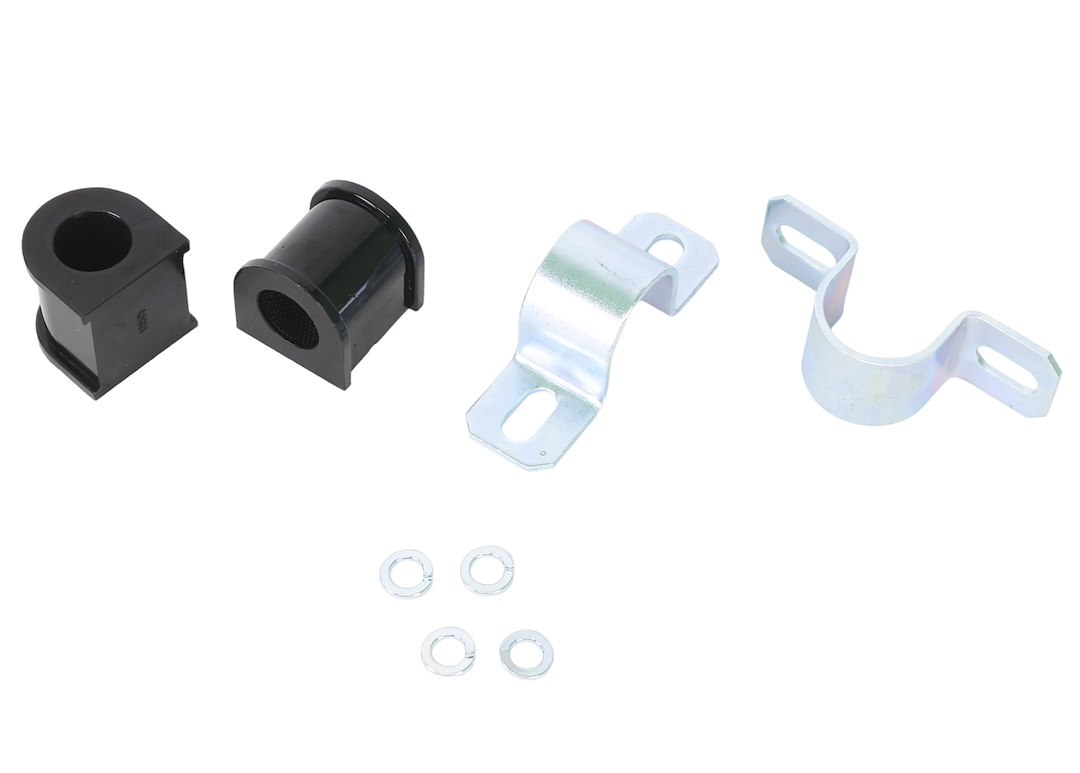 Whiteline Stabilizer Bar Mount Bushing, Set of 2, With Two Saddles/ Four Washers/ Grease – W23815