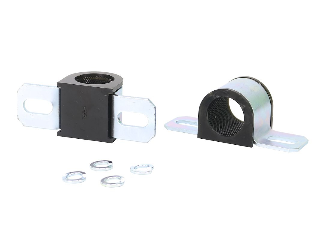 Whiteline Stabilizer Bar Mount Bushing, Set of 2, With Two Saddles/ Four Washers/ Grease – W23816