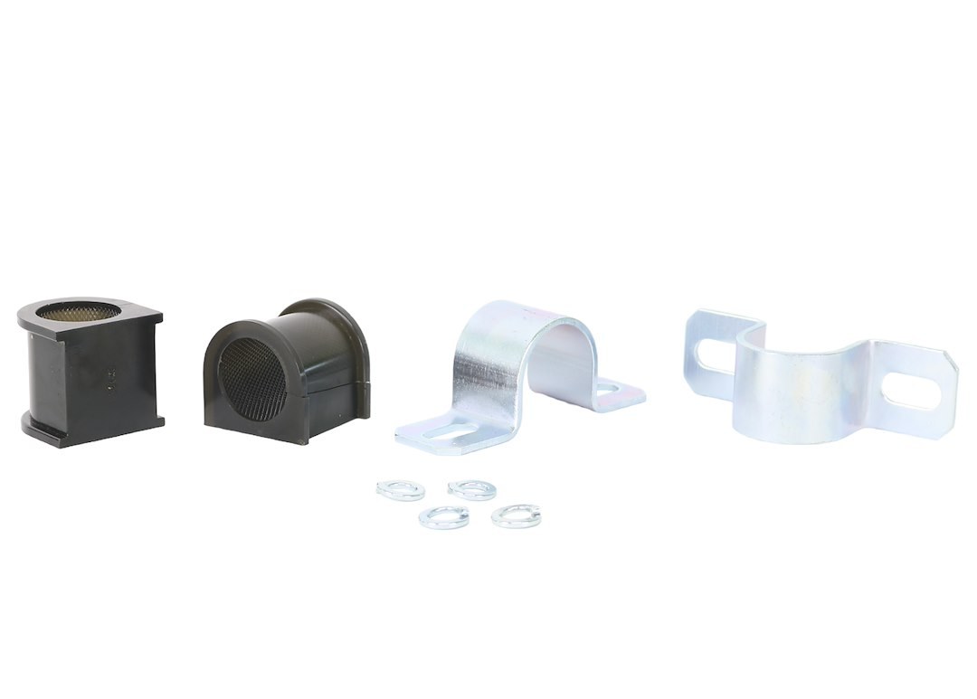 Whiteline Stabilizer Bar Mount Bushing, Set of 2, With Two Saddles/ Four Washers/ Grease – W23816