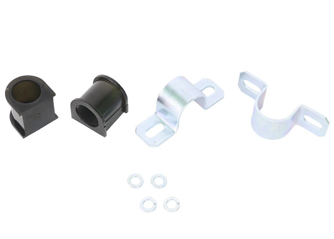 Whiteline Stabilizer Bar Mount Bushing, Set of 2, With Two Saddles/ Four Washers/ Grease – W23816