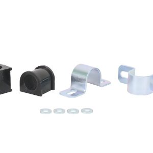 Whiteline Stabilizer Bar Mount Bushing, Set of 2, With Two Saddles/ Four Washers/ Grease – W23817