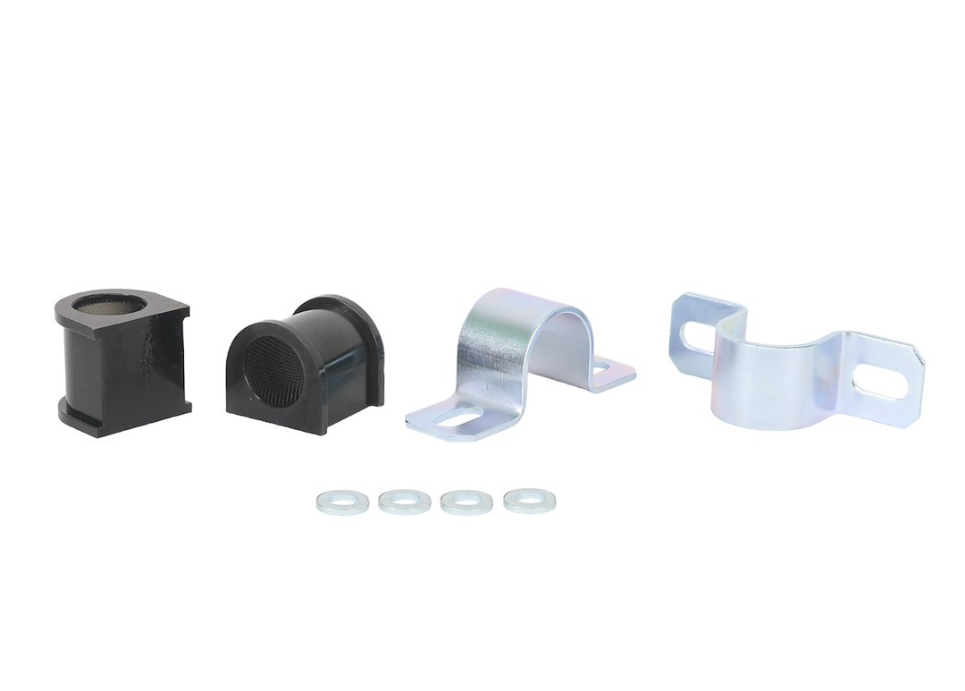 Whiteline Stabilizer Bar Mount Bushing, Set of 2, With Two Saddles/ Four Washers/ Grease – W23817