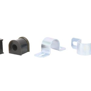 Whiteline Stabilizer Bar Mount Bushing, Set of 2, With Two Saddles/ Four Washers/ Grease – W23818