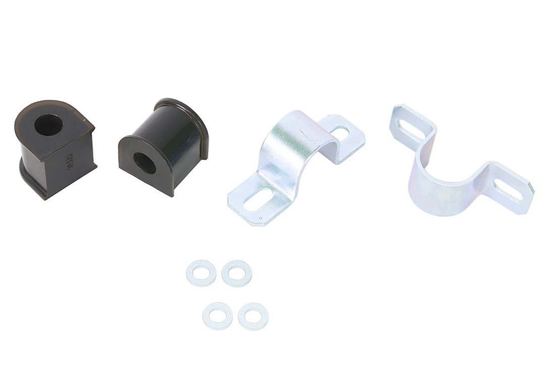 Whiteline Stabilizer Bar Mount Bushing, Set of 2, With Two Saddles/ Four Washers/ Grease – W23818