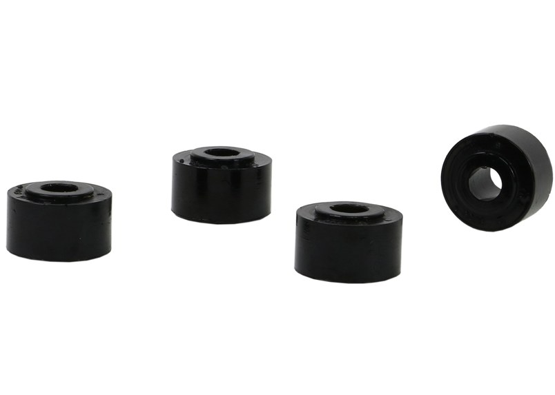 Whiteline Shock Absorber Mount Bushing, Black, Synthetic Elastomer, With Upper and Lower Bushings – W31408