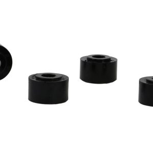 Whiteline Shock Absorber Mount Bushing, Black, Synthetic Elastomer, With Upper and Lower Bushings – W31408