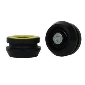 Whiteline Strut Mount Bushing, Black, Synthetic Elastomer, With Replacement Bearing – W41772