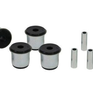 Whiteline Control Arm Bushing, Black, Synthetic Elastomer, Set of 2 – W51749
