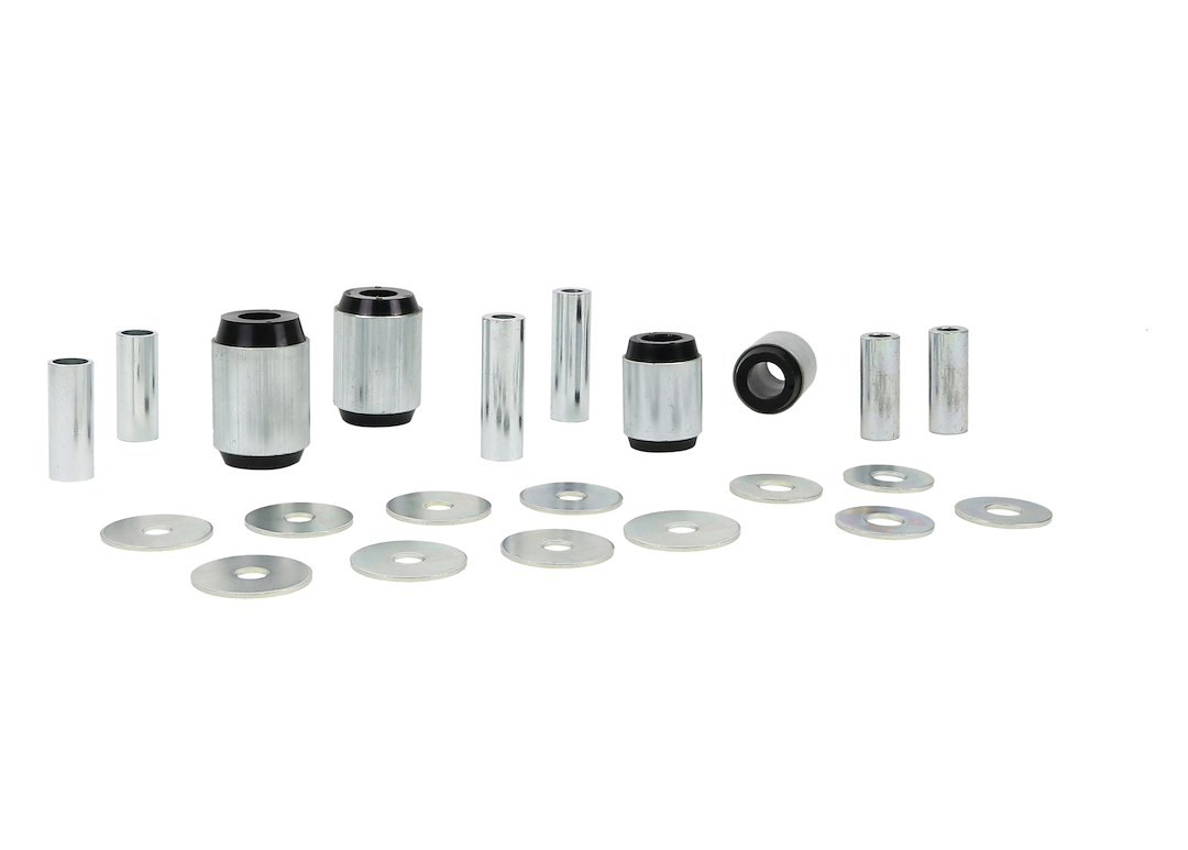 Whiteline Control Arm Bushing, Black, Synthetic Elastomer, With Lower Inner Bushings – W53312