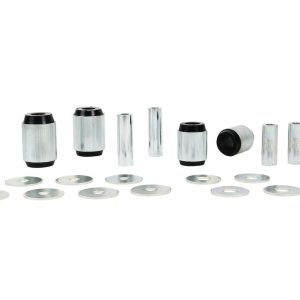 Whiteline Control Arm Bushing, Black, Synthetic Elastomer, With Lower Inner Bushings – W53312