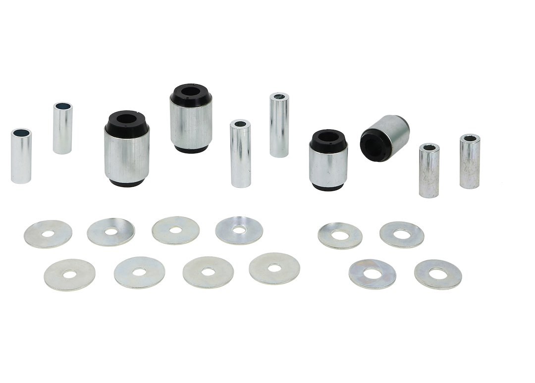 Whiteline Control Arm Bushing, Black, Synthetic Elastomer, With Lower Inner Bushings – W53312