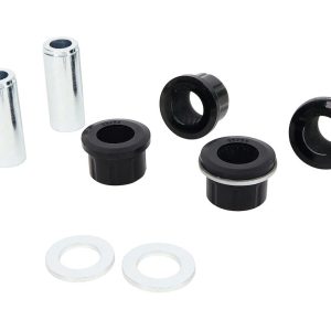Whiteline Control Arm Bushing, Black, Synthetic Elastomer, With Four Bushings/ Two Tubes/ Two Washers – W53618