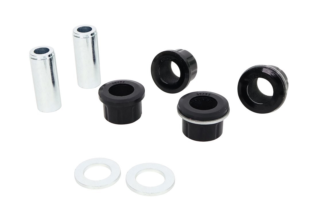 Whiteline Control Arm Bushing, Black, Synthetic Elastomer, With Four Bushings/ Two Tubes/ Two Washers – W53618