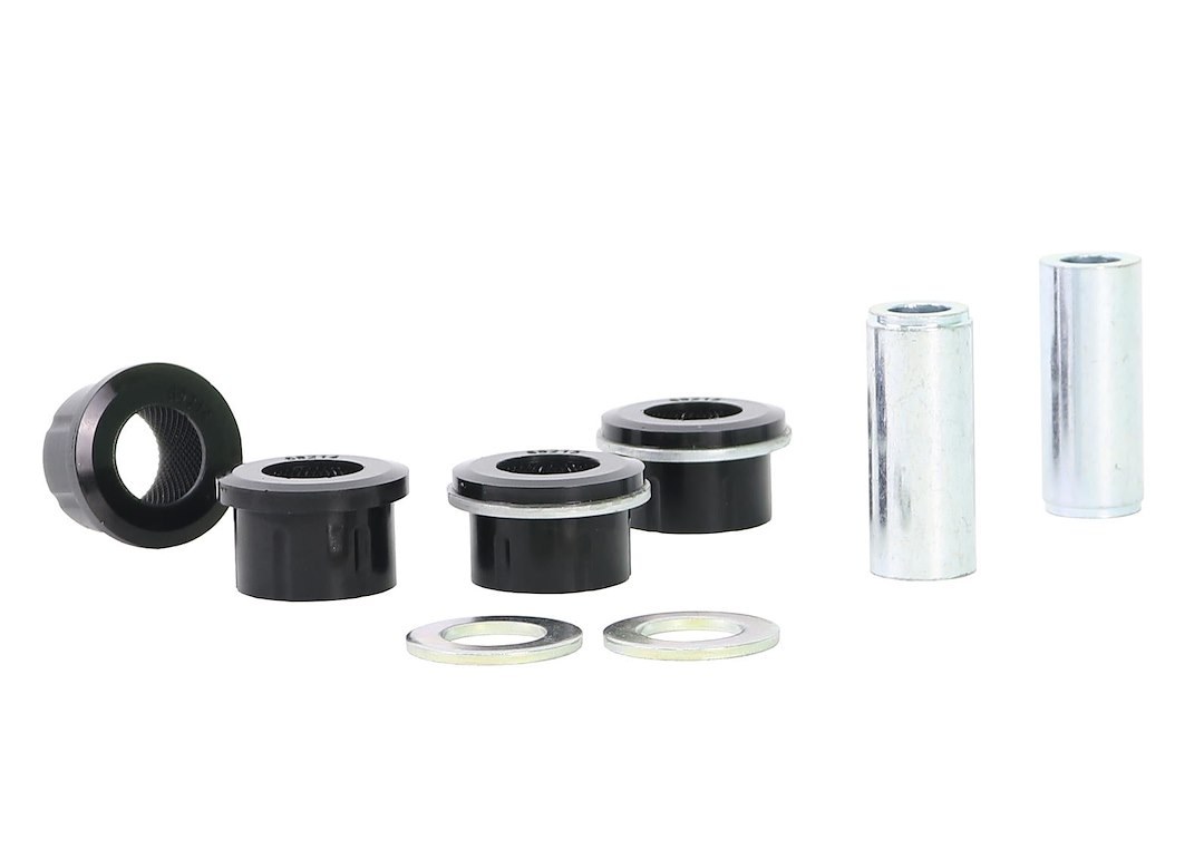 Whiteline Control Arm Bushing, Black, Synthetic Elastomer, With Four Bushings/ Two Tubes/ Two Washers – W53618