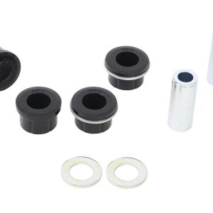 Whiteline Control Arm Bushing, Black, Synthetic Elastomer, With Four Bushings/ Two Tubes/ Two Washers – W53618