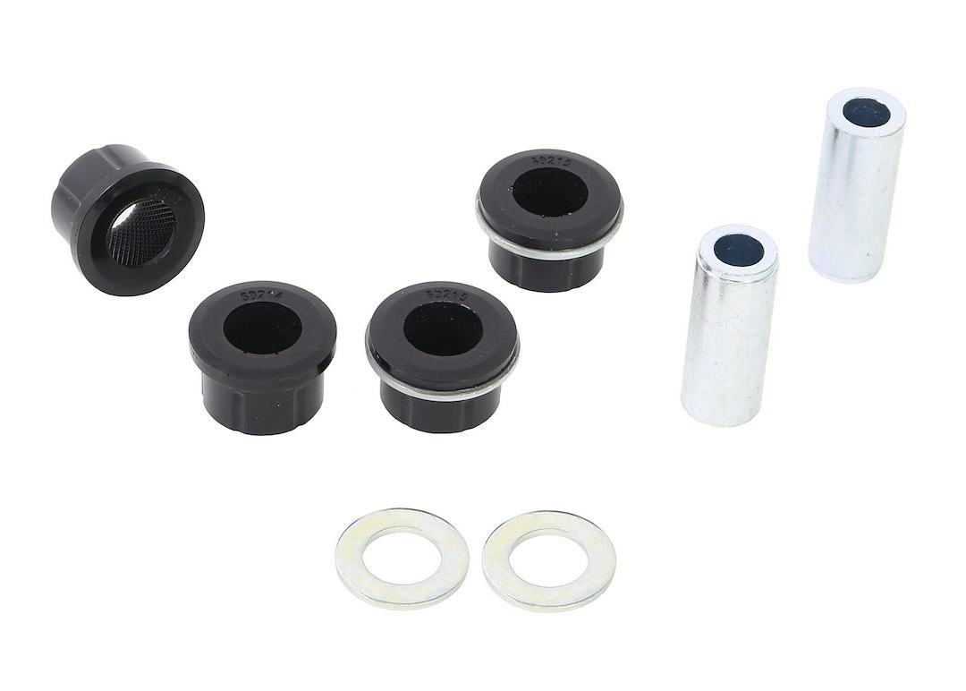 Whiteline Control Arm Bushing, Black, Synthetic Elastomer, With Four Bushings/ Two Tubes/ Two Washers – W53618