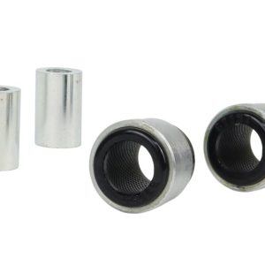Whiteline Control Arm Bushing, Black, Synthetic Elastomer, Upper Inner Bushings – W63322