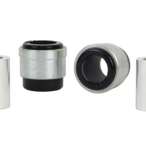 Whiteline Control Arm Bushing, Black, Synthetic Elastomer, Upper Inner Bushings – W63322