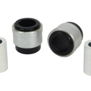 Whiteline Control Arm Bushing, Black, Synthetic Elastomer, Upper Inner Bushings – W63322