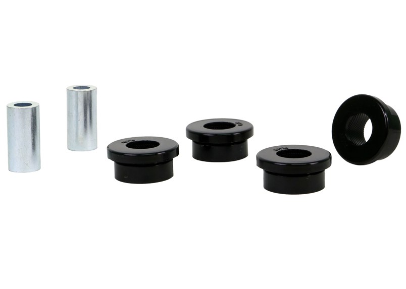 Whiteline Control Arm Bushing, Black, Synthetic Elastomer, With Four Bushings and Two Tubes – W63561