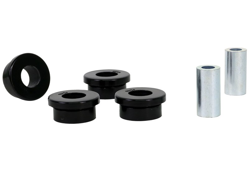 Whiteline Control Arm Bushing, Black, Synthetic Elastomer, With Four Bushings and Two Tubes – W63561