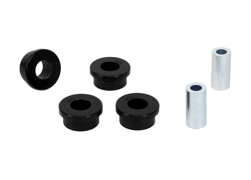 Whiteline Control Arm Bushing, Black, Synthetic Elastomer, With Four Bushings and Two Tubes – W63561
