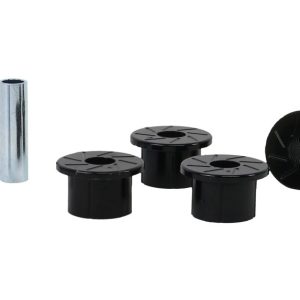 Whiteline Leaf Spring Bushing, Black, Synthetic Elastomer – W71506