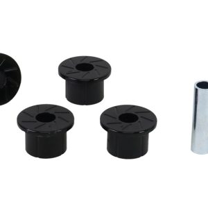 Whiteline Leaf Spring Bushing, Black, Synthetic Elastomer – W71506
