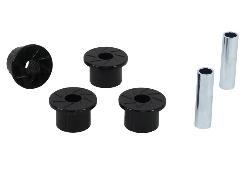 Whiteline Leaf Spring Bushing, Black, Synthetic Elastomer – W71506