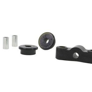 Whiteline Manual Trans Shifter Stabilizer Bushing, Black, Synthetic Elastomer, Set of 3, With Two Tubes – W92611