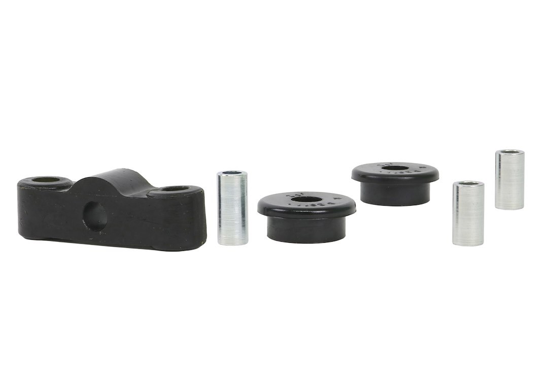 Whiteline Manual Trans Shifter Stabilizer Bushing, Black, Synthetic Elastomer, Set of 3, With Two Tubes – W92611