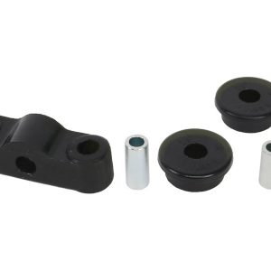 Whiteline Manual Trans Shifter Stabilizer Bushing, Black, Synthetic Elastomer, Set of 3, With Two Tubes – W92611