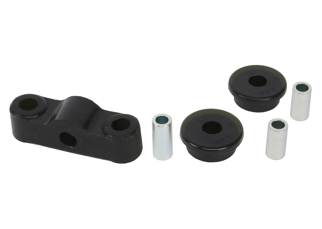 Whiteline Manual Trans Shifter Stabilizer Bushing, Black, Synthetic Elastomer, Set of 3, With Two Tubes – W92611