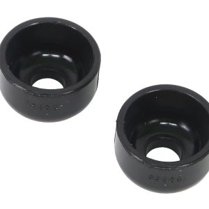 Whiteline Tie Rod End Boot, Top 0.6 Inch Outside Diameter/Bottom 1.375 Inch Outside Diameter, Quantity of 2 – W93457