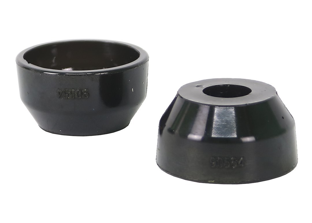 Whiteline Tie Rod End Boot, Top 0.65 Inch Outside Diameter/Bottom 1.625 Inch Outside Diameter, Quantity of 2 – W93458