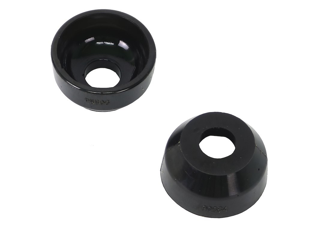 Whiteline Tie Rod End Boot, Top 0.65 Inch Outside Diameter/Bottom 1.625 Inch Outside Diameter, Quantity of 2 – W93458