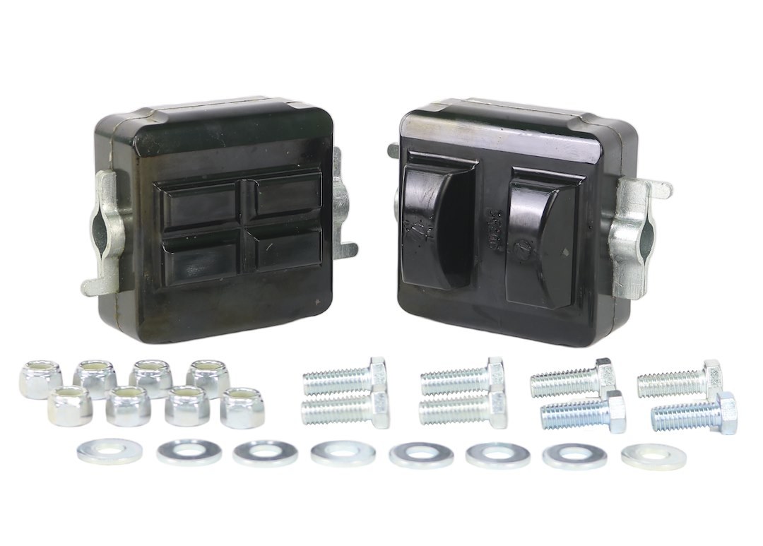 Whiteline Motor Mount, With Two Mounts/ Eight Bolts/ Eight Washers/ Eight Nuts – W93463