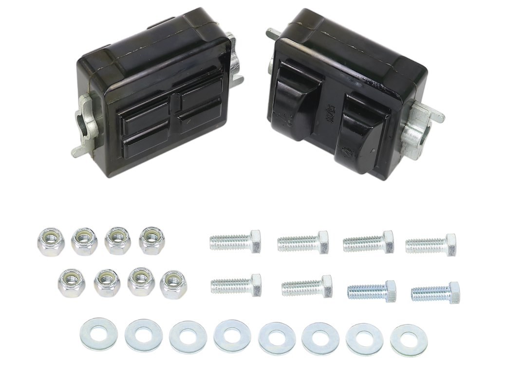 Whiteline Motor Mount, With Two Mounts/ Eight Bolts/ Eight Washers/ Eight Nuts – W93463